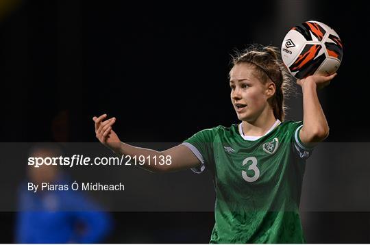 Republic of Ireland v Slovakia - UEFA EURO2022 Women's U17 Round 2 Qualifier