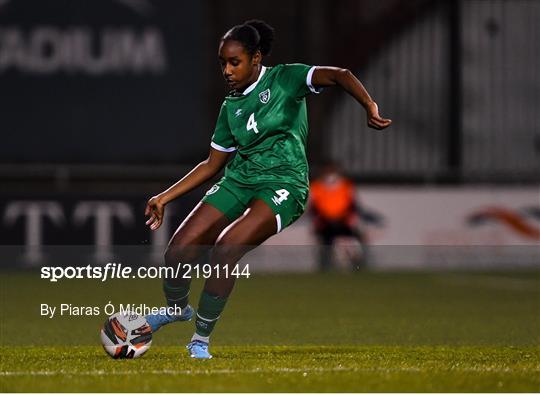 Republic of Ireland v Slovakia - UEFA EURO2022 Women's U17 Round 2 Qualifier