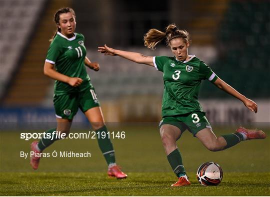 Republic of Ireland v Slovakia - UEFA EURO2022 Women's U17 Round 2 Qualifier