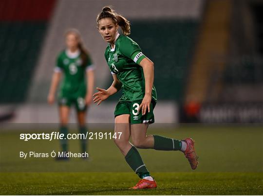 Republic of Ireland v Slovakia - UEFA EURO2022 Women's U17 Round 2 Qualifier