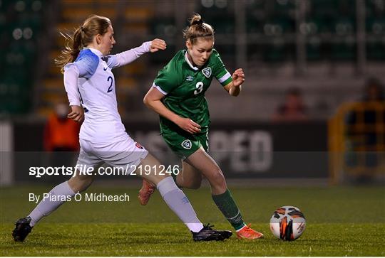 Republic of Ireland v Slovakia - UEFA EURO2022 Women's U17 Round 2 Qualifier