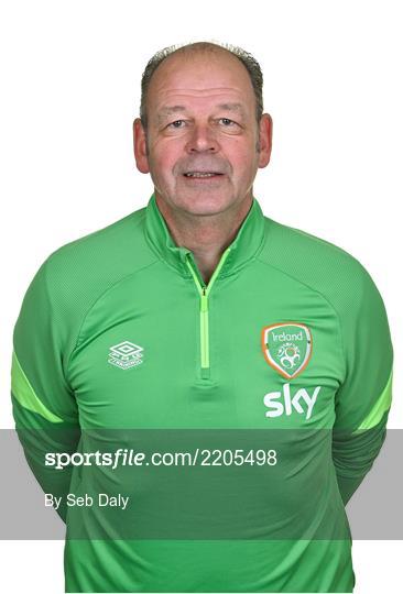 Republic of Ireland Women Squad Portraits