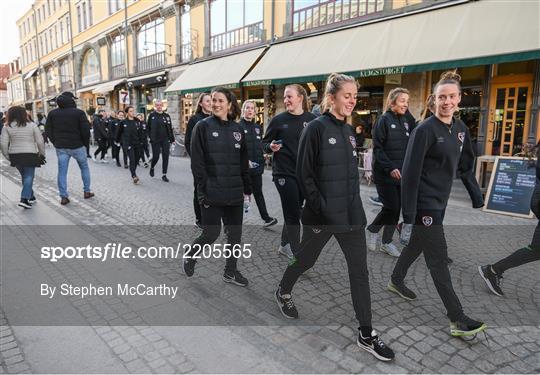 Republic of Ireland Women in Sweden