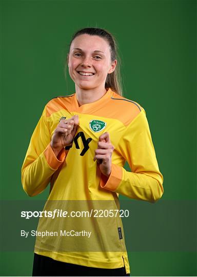 Republic of Ireland Women Squad Portraits