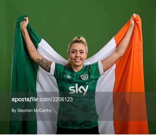 Republic of Ireland Women Squad Portraits