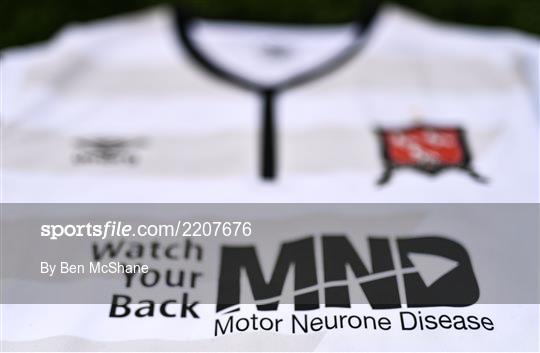 Dundalk FC announce one-off Jersey in support of the Watch Your Back MND Charity