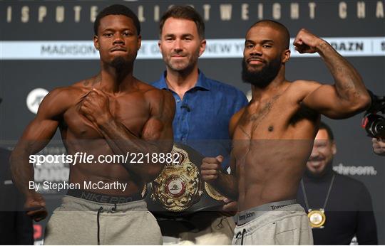 Sportsfile - Katie Taylor V Amanda Serrano - Weigh Ins - 2218882