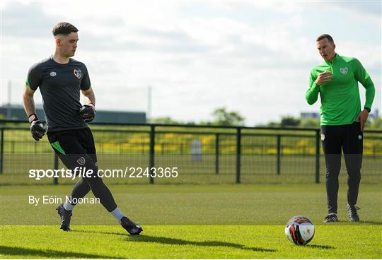 Republic of Ireland U21 Squad Training