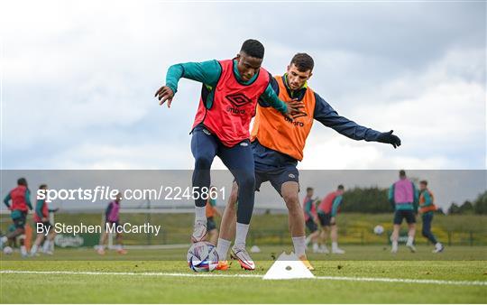 Republic of Ireland Training Session & Press Conference