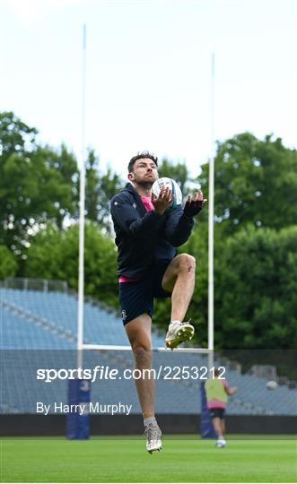 Leinster Rugby Captain's Run and Press Conference