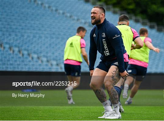 Leinster Rugby Captain's Run and Press Conference