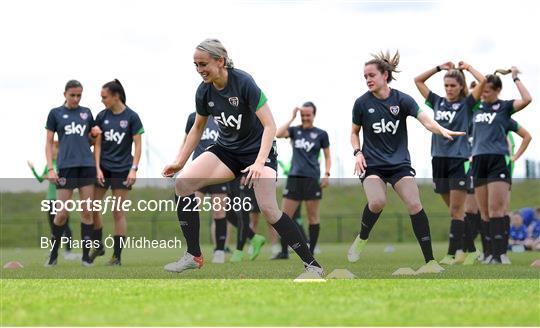 Republic of Ireland Women's Press Conference & Training Session