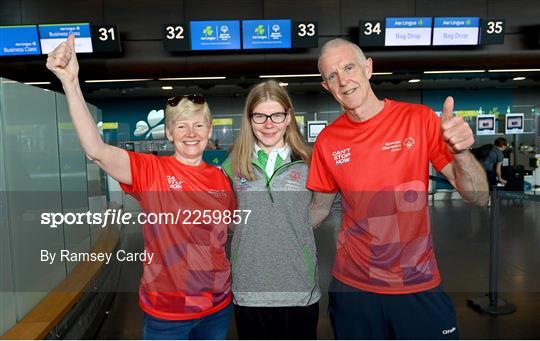 Special Olympics Athletes depart Dublin to compete in the 2022 German National Games