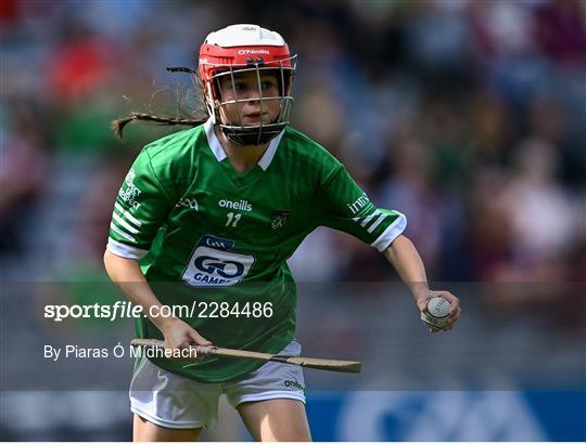 INTO Cumann na mBunscol GAA Respect Exhibition Go Games at Limerick v Galway - GAA Hurling All-Ireland Senior Championship Semi-Final