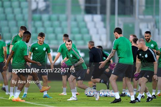 Shamrock Rovers Training Session