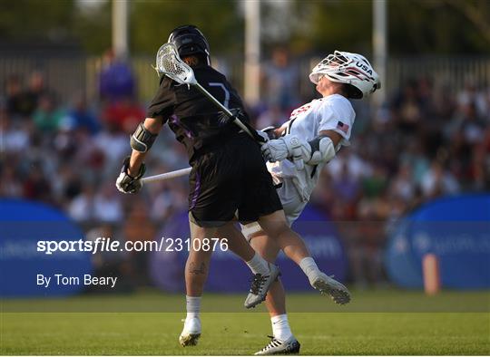 USA v Haudenosaunee - 2022 World Lacrosse Men's U21 World Championship - Pool A