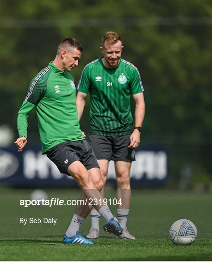 Shamrock Rovers Media Conference and Squad Training Session