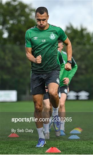 Shamrock Rovers Squad Training Session and Media Conference