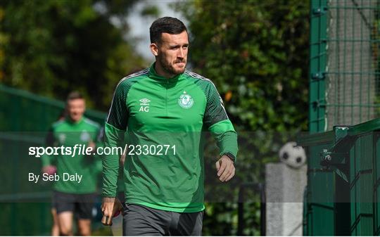 Shamrock Rovers Squad Training Session and Media Conference