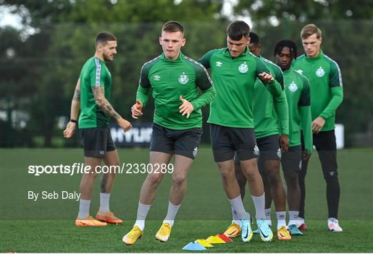 Shamrock Rovers Squad Training Session and Media Conference