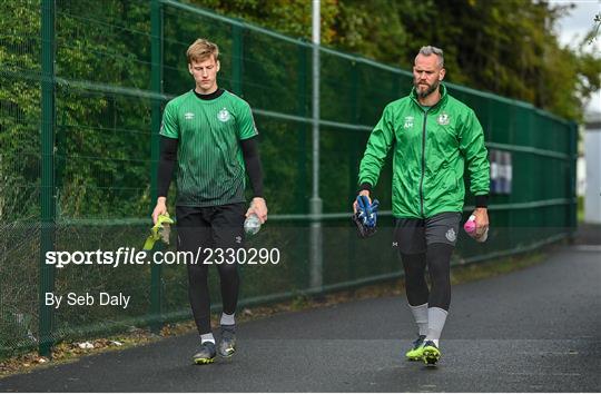 Shamrock Rovers Squad Training Session and Media Conference