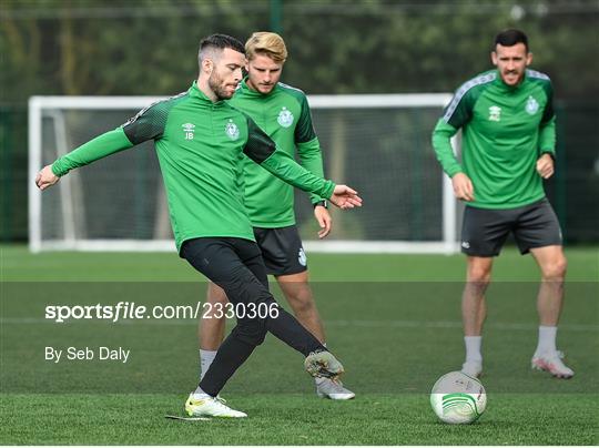 Shamrock Rovers Squad Training Session and Media Conference