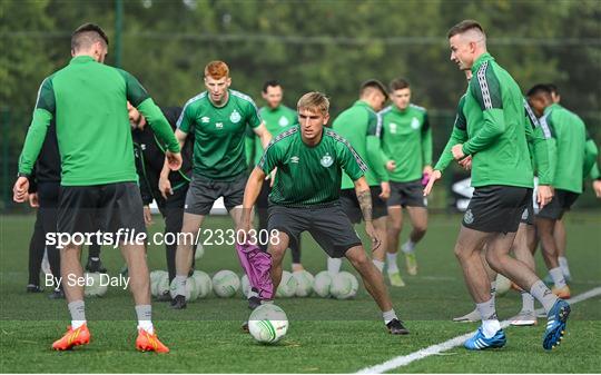 Shamrock Rovers Squad Training Session and Media Conference