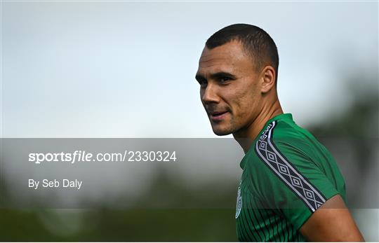 Shamrock Rovers Squad Training Session and Media Conference