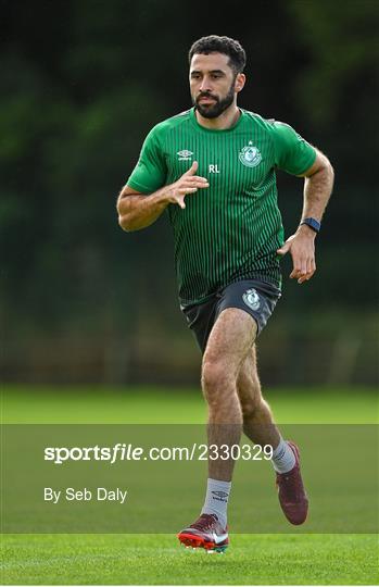 Shamrock Rovers Squad Training Session and Media Conference