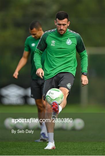 Shamrock Rovers Squad Training Session and Media Conference