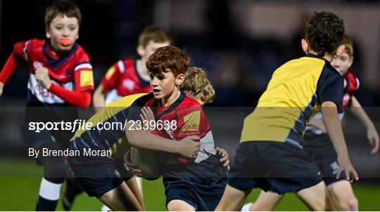 Half-time Minis at Leinster v Benetton - United Rugby Championship