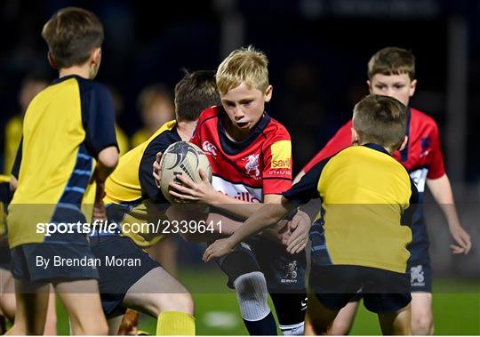 Half-time Minis at Leinster v Benetton - United Rugby Championship
