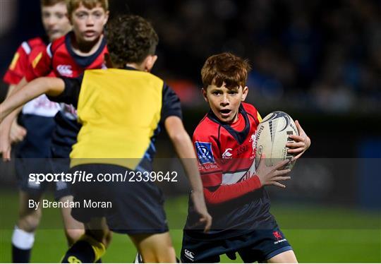 Half-time Minis at Leinster v Benetton - United Rugby Championship