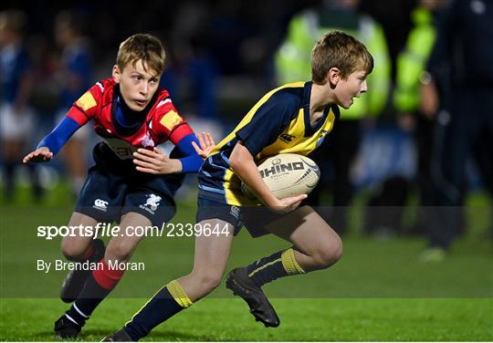Half-time Minis at Leinster v Benetton - United Rugby Championship