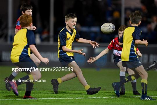 Half-time Minis at Leinster v Benetton - United Rugby Championship