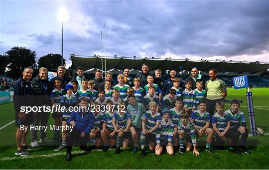 Half-time Minis at Leinster v Benetton - United Rugby Championship