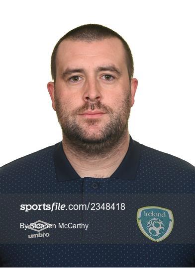 Republic of Ireland Amateur Squad Portrait Session