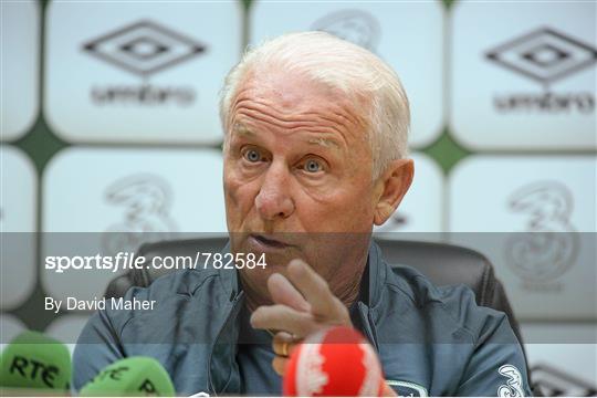 Republic of Ireland Press Conference - Tuesday 13th August