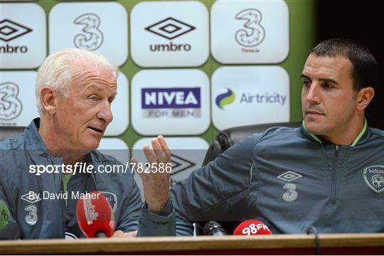 Republic of Ireland Press Conference - Tuesday 13th August