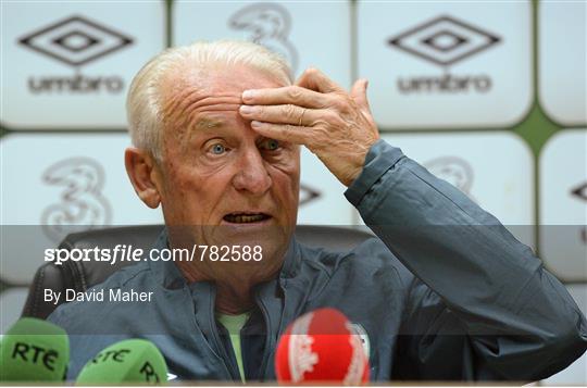 Republic of Ireland Press Conference - Tuesday 13th August