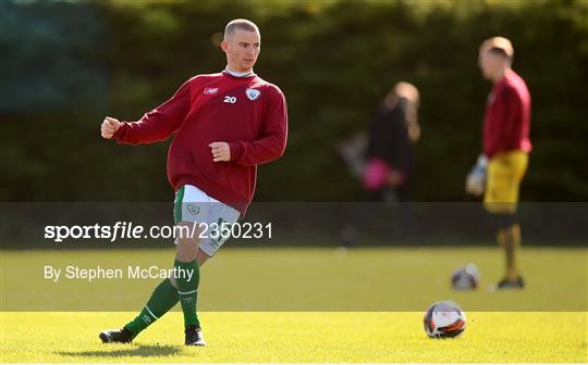 Republic of Ireland Amateur Squad Training Session