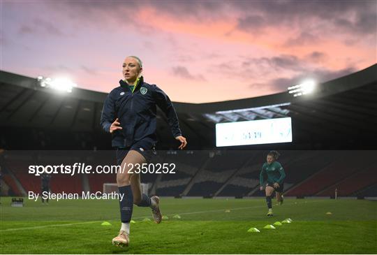 Republic of Ireland Women Press Conference and Training Session