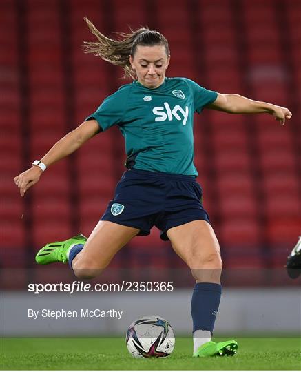 Republic of Ireland Women Press Conference and Training Session