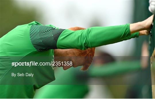 Shamrock Rovers Squad Training Session and Media Conference