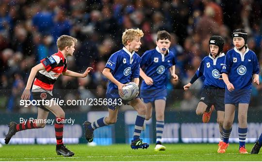 Bank of Ireland Half-time Minis at Leinster v Munster - United Rugby Championship