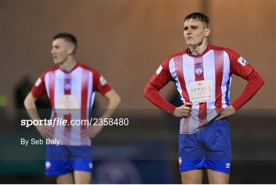 Treaty United v Waterford - SSE Airtricity League First Division Play-Off Semi-Final 1st Leg