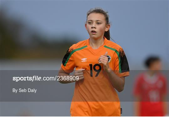 Republic of Ireland v Switzerland - Women's U16 International Friendly