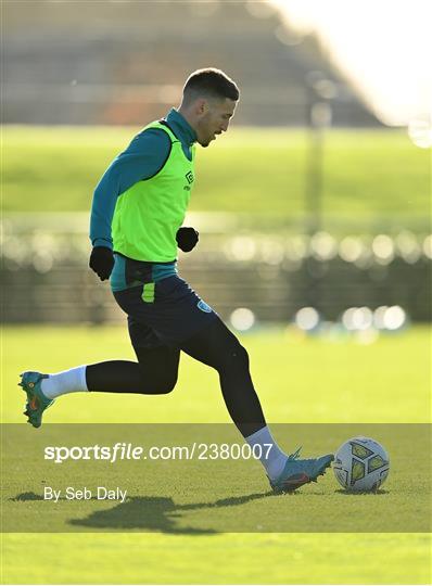 Republic of Ireland Training Session and Media Conference