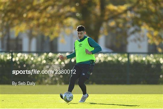 Republic of Ireland Training Session and Media Conference