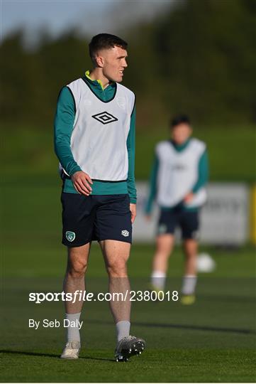 Republic of Ireland Training Session and Media Conference